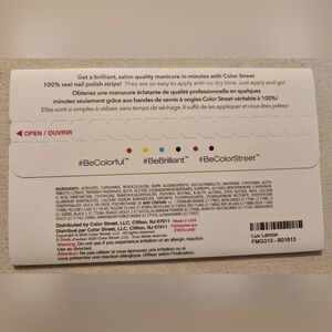 Color Street Dry Nail Polish Strips